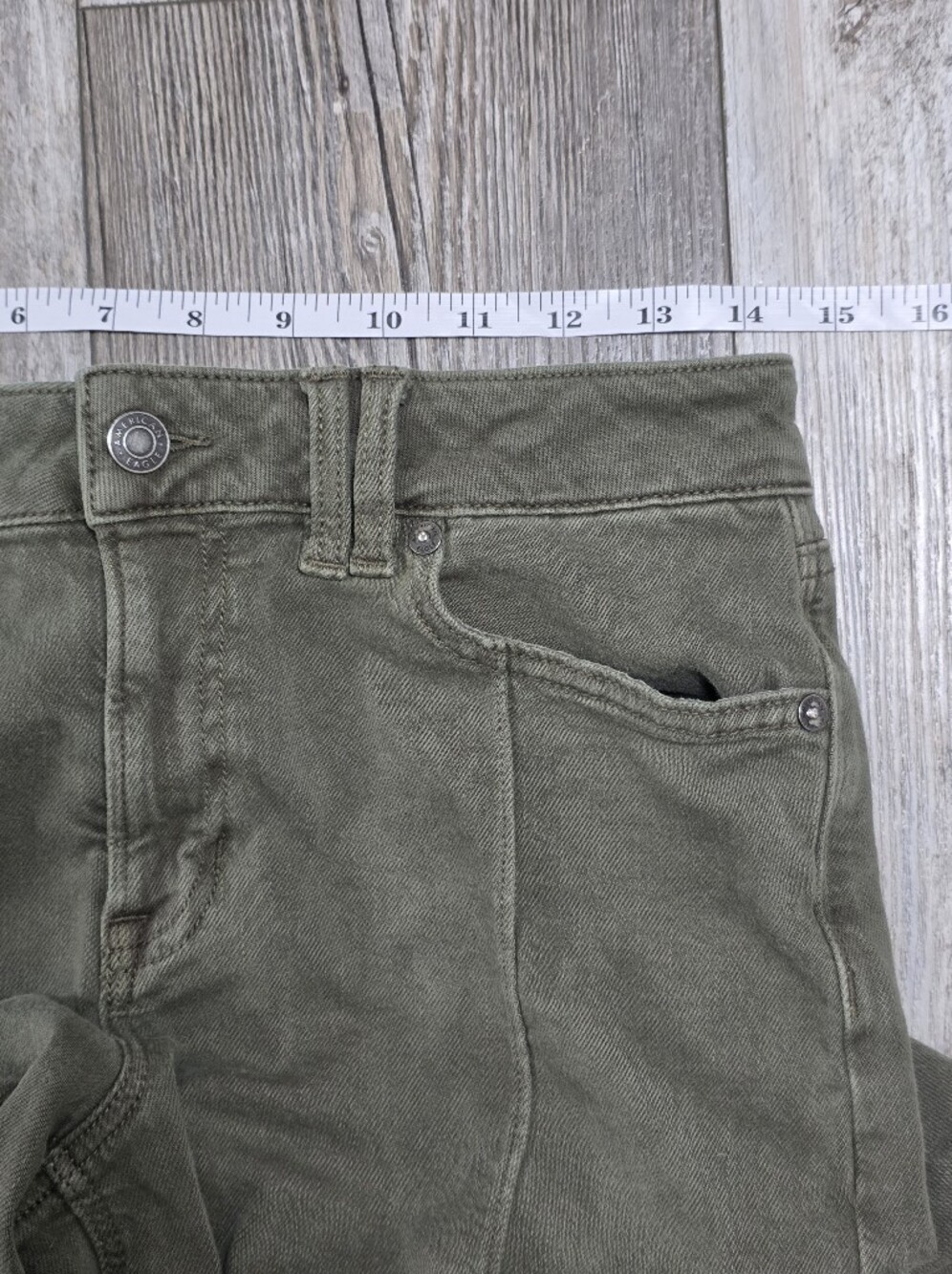 American Eagle Outfitters Women's Low-rise Baggy Wide Leg Front Seam Pants Sz 2 - Picture 4 of 8